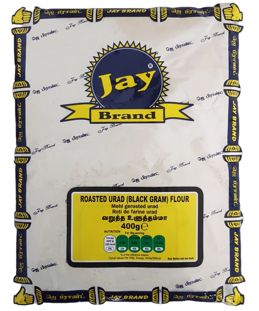 Jay Brand Roasted Urad Flour - Asijah Europe